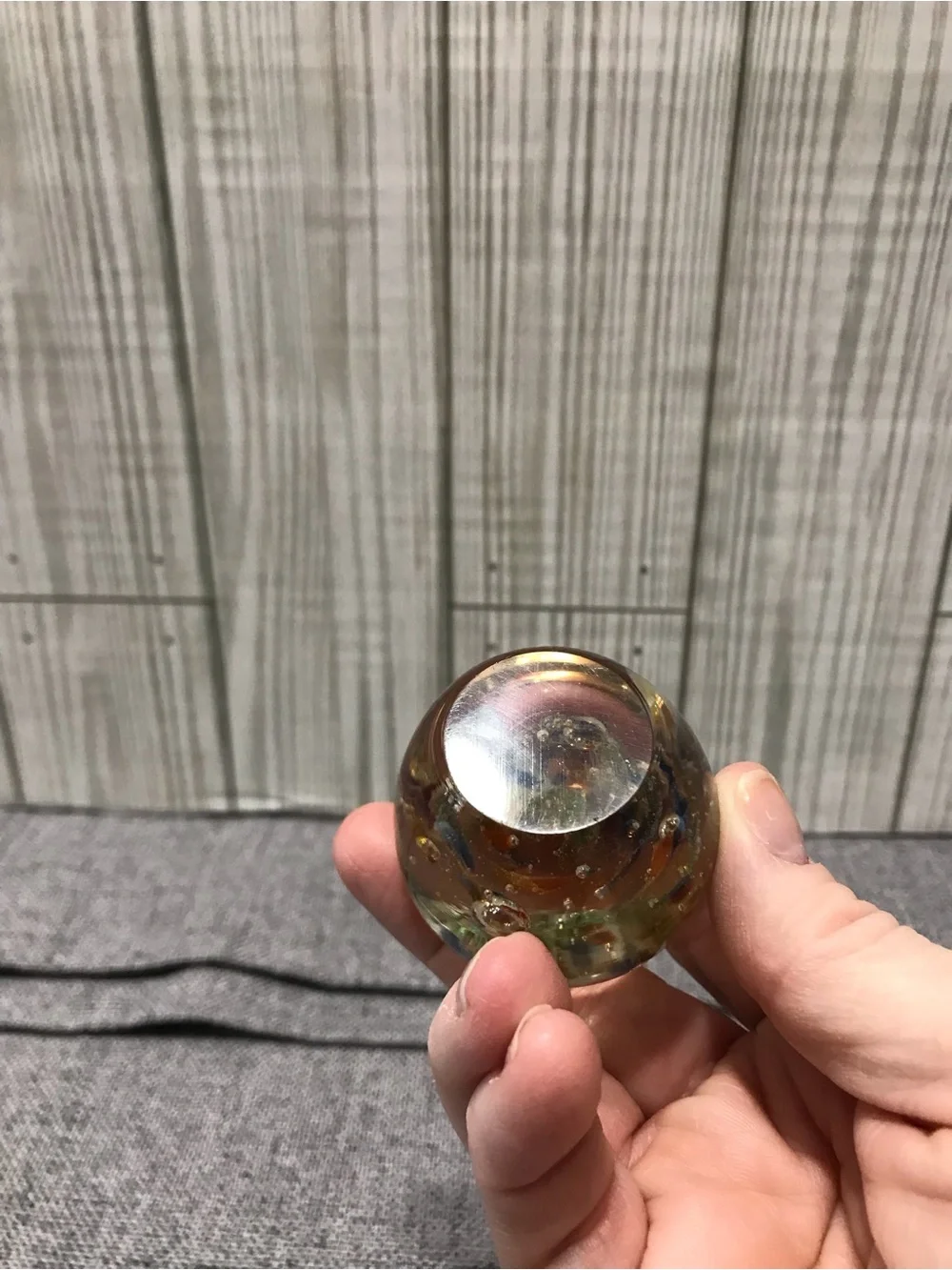 Adorable Vintage MCM Art Glass bud vase
